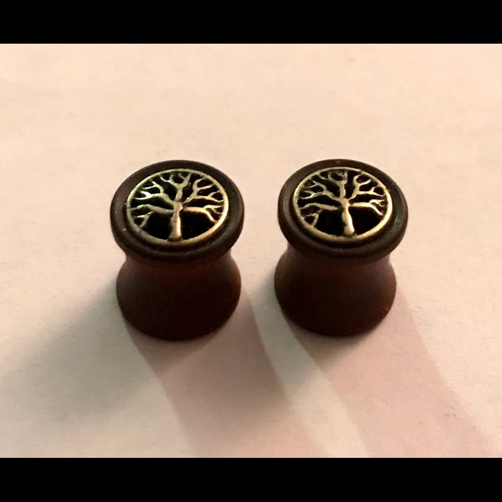 0g Wooden Tree Plugs